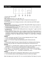 Preview for 3 page of Osotto TP-42 User Instruction Manual