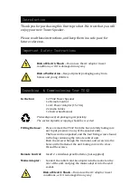 Preview for 2 page of Osotto TS-42 Instruction Manual