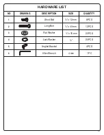 Предварительный просмотр 3 страницы OSP Designs ASHLAND ASHCSL Assembly Instructions