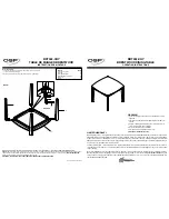 OSP Designs BRT432-CHY Operating Instructions предпросмотр