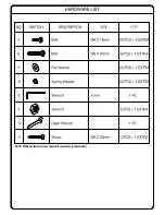 Предварительный просмотр 3 страницы OSP Designs COSMO CSM2624-ES Assembly Instructions Manual