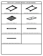 Предварительный просмотр 4 страницы OSP Designs COVINA WINE RACK CVN6599 Assembly Instructions Manual