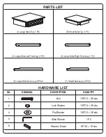 Предварительный просмотр 2 страницы OSP Designs HELENA HLN19 Assembly Instructions