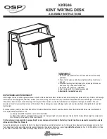 Предварительный просмотр 1 страницы OSP Designs KNT686 Assembly Instructions