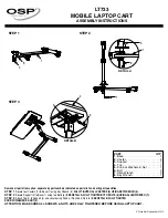 Preview for 2 page of OSP Designs LT733 Operating Instructions