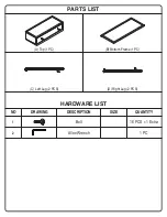 Предварительный просмотр 2 страницы OSP Designs MARQUIS MARQ204 Assembly Instructions