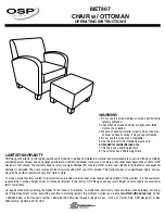 Предварительный просмотр 1 страницы OSP Designs MET807 Operating Instructions