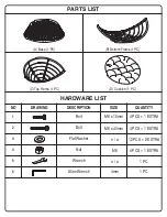 Предварительный просмотр 2 страницы OSP Designs PAPASAN CHAIR BF25292 Assembly Instructions