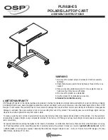 Preview for 1 page of OSP Designs POLARIS PLR828-ES Assembly Instructions Manual