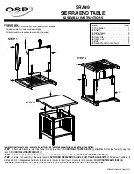 Предварительный просмотр 2 страницы OSP Designs Sierra SRA09 Operating Instructions