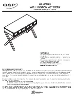 OSP Designs WELP4630 Assembly Instructions предпросмотр