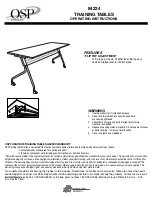 OSP furniture 84224 Operating Instructions preview