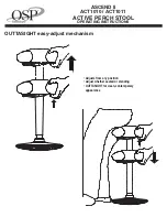 Предварительный просмотр 3 страницы OSP furniture ASCEND ll ACT1010 Instructions