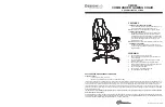 OSP furniture DESIGNlab COMMANDER CMD25 Assembly Instructions предпросмотр