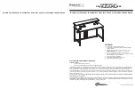 OSP furniture Designlab RELOAD RLD4826GD Assembly Instructions Manual предпросмотр