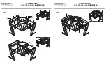 Предварительный просмотр 3 страницы OSP furniture DESINGlab CONSTELLATION CSN6024GLD Operating Instructions