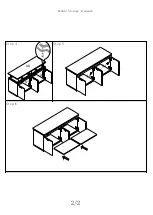 Preview for 4 page of OSP furniture TUX-13NT Assembly Instructions