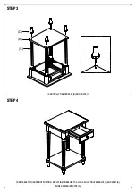 Предварительный просмотр 5 страницы OSP Home Furnishings BANDON BNN09 Assembly Instructions