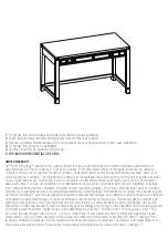 Предварительный просмотр 2 страницы OSP Home Furnishings BATON ROUGE BTD2937 Assembly Instructions