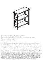 Preview for 2 page of OSP Home Furnishings BNN27 Assembly Instructions