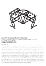 Preview for 2 page of OSP Home Furnishings CONSTELLATION CSN6024GLD Assembly Instructions Manual