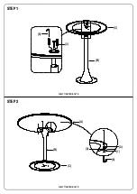 Preview for 4 page of OSP Home Furnishings FLWT433 Assembly Instructions