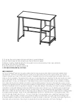 Предварительный просмотр 2 страницы OSP Home Furnishings FWK42 Assembly Instructions Manual