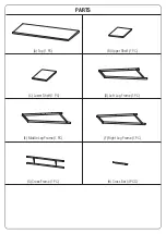 Предварительный просмотр 3 страницы OSP Home Furnishings FWK42 Assembly Instructions Manual