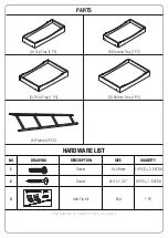 Preview for 3 page of OSP Home Furnishings JASPER JAP9867 Assembly Instructions