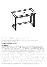 Preview for 2 page of OSP Home Furnishings MD2542 Quick Start Manual