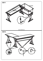 Preview for 8 page of OSP Home Furnishings ZENOS ZN6666-TC Assembly Instructions Manual