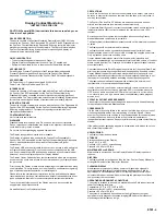 Osprey Medical Display, Contrast Monitoring Instructions For Use Manual предпросмотр