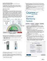 Preview for 2 page of Osprey Medical Display, Contrast Monitoring Instructions For Use Manual