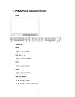 Preview for 3 page of osprey video RM3G-4K User Manual