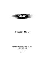 Osprey 125FE Operating And Installation Instructions preview