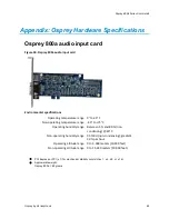 Preview for 69 page of Osprey 800a User Manual