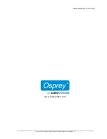 Preview for 80 page of Osprey 800a User Manual