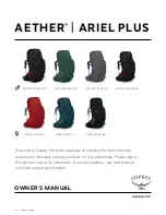 Preview for 1 page of Osprey AETHER PLUS 100 Owner'S Manual