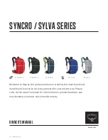 Osprey SYNCRO Series Owner'S Manual предпросмотр