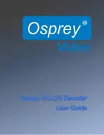 Osprey Talon G1 User Manual preview
