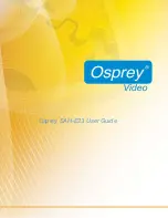 Preview for 1 page of Osprey Talon G2 model SAH-E23 User Manual