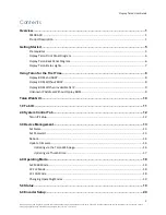 Preview for 3 page of Osprey Talon G2 model SAH-E23 User Manual