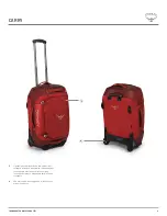 Preview for 4 page of Osprey TRANSPORTER WHEELED DUFFEL 120 Owner'S Manual