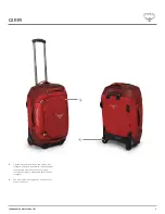 Предварительный просмотр 4 страницы Osprey TRANSPORTER WHEELED DUFFEL 120 Owner'S Manual