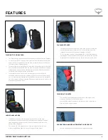 Preview for 8 page of Osprey UNLTD AirScape 68 Owner'S Manual