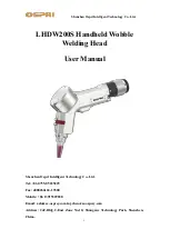 Preview for 1 page of OSPRI LHDW200S User Manual