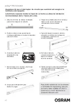 Предварительный просмотр 17 страницы Osram 55028 Installation And Safety Manual