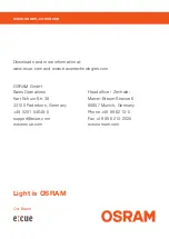 Preview for 44 page of Osram AB444190035 Setup Manual