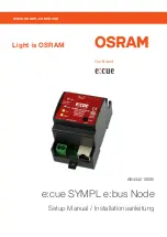 Предварительный просмотр 1 страницы Osram AB444210035 Setup Manual