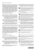 Preview for 17 page of Osram AirZing UV-Compact Pro Manual